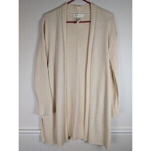 Vintage Escada by Margaretha Ley Wool Silk Cardigan Sweater Long Sz 42 Germany